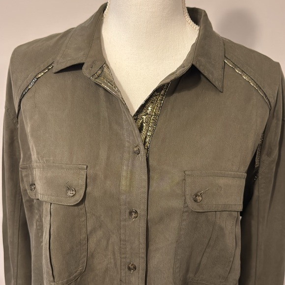 Free People, Long Sleeves cargo top with sparkle detail - Picture 4 of 6